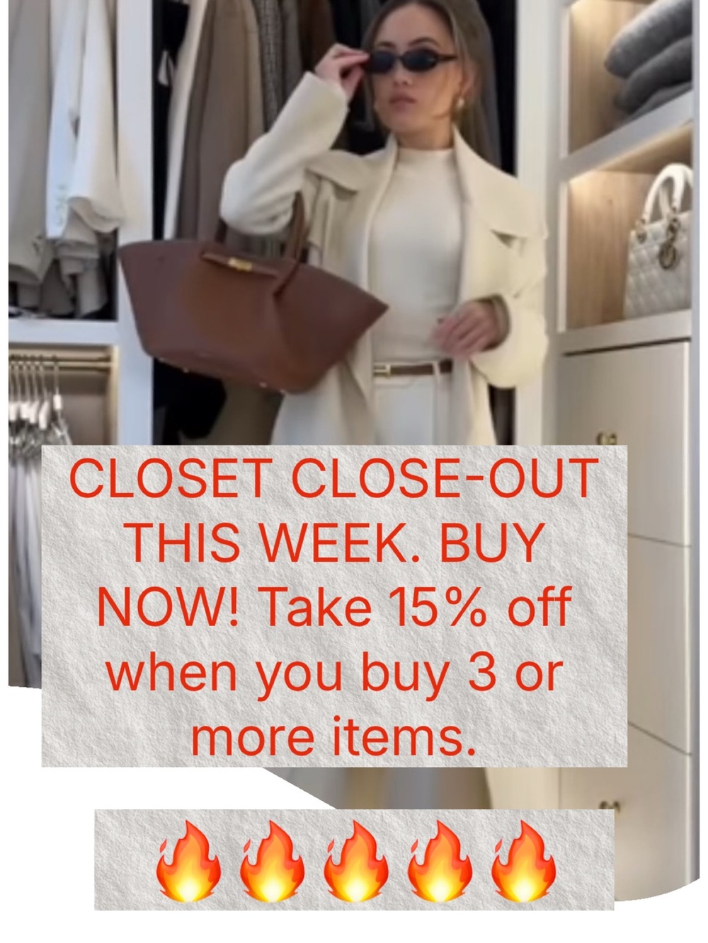 🔥🔥🔥CLOSET CLOSEOUT🔥🔥🔥